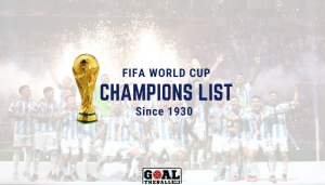 FIFA World Cup Winners List