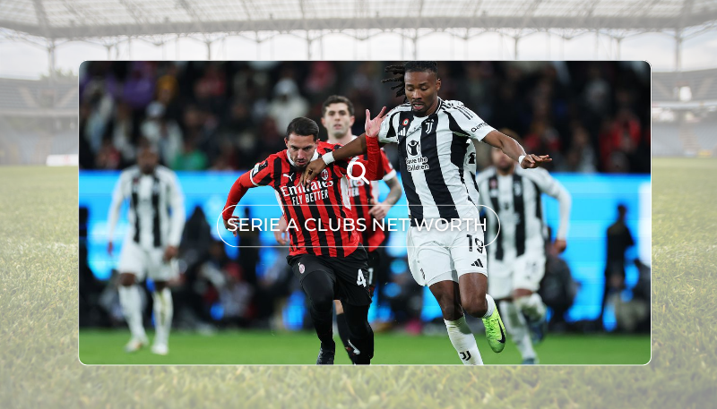 Serie A Clubs Net Worth